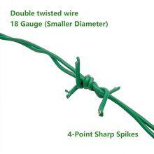 High Quality Galvanized Stainless Steel Razor Wire Fence Cheap Galvanized Barbed Wire thumbnail-3