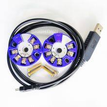 New Thermocouple RTD PT100 to 4-20mA 2-wire Temperature Transmitter With USB Communication OEM Customizable Plastic Housing thumbnail-1