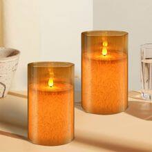 OEM/ODM Factory High Back LED Remote Timer Candles Flameless Safe Battery Candles thumbnail-2