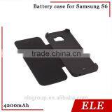 Battery Case for s6 4200mAh, Power Case for Samsung Galaxy s6 Edge 4200mAh, CE,FCC,ROHS thumbnail-1