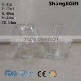 17ml Apple Shape Mini Glass Bottle Glass Pendant thumbnail-1