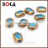 DIY Design New Golden Border Glass Beads Gemstone Crystal Glass Beads for Custom Design Belt Wedding Dress Quality Choice thumbnail-2