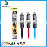 REMAX 2in1 Double-Sided USB Charger Data Sync Cable For Iphone 5s Micro thumbnail-1