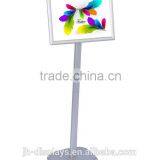 A3, A4 polished display sign stand/menu sign post/snap frame post stand