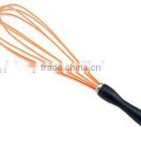 Hot Sale Colorful Silicone Whisk With PP Handle Silicone Kitchen Utensils for Blending, Whisking, Beating & Stirring thumbnail-5