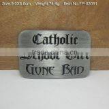 Wholesale Custom Made Metal Belt Pin Buckle Racing Seat Metal Belt Buckle thumbnail-3