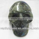 Wholesale Natural Labradorite Carving Skull thumbnail-1