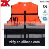 Hi-vis EN20471 Disposable Work Safety Vest With Pockets thumbnail-4
