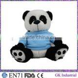 Plush toy Panda with T-shirt Promotional Toy