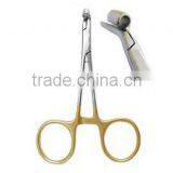 Sigal Medco Quality Stainless Steel Built-in Scissors Fishing Forceps