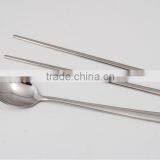 New Design Stainless Steel Korean Chopsticks and Spoon Good Price