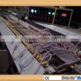 Conical Twin Screw PVC Profile Production Line for India Market