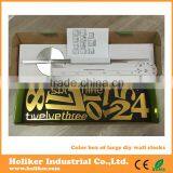 Large Luxury 3D DIY Clock for Home Decoration thumbnail-4