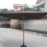 Brewing Promotion Outdoor Wood Patio Parasol Wholesale