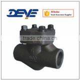 Forged A105N A350LF2 800lLB Piston Check Valve With SW Ends