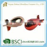 Small Bomb Shape Electroplating Ceramic Coin Bank thumbnail-1