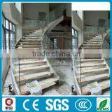Curved Shape Stainless Steel Beam Stairs thumbnail-2