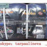 135gsm Blue Color Tarpaulin Eyelet&tarpaulin in Standard Size&truck Canopy thumbnail-1