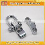 Yukai 5mm Dee Shackle Clasp With Compass for Paracord Bracelet thumbnail-1
