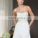 OEM ODM Customized Puff Ball Gown Wedding Dress thumbnail-4