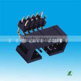 2.54mm Box Header H=9.0mm Connector Plus One Plastic Bar