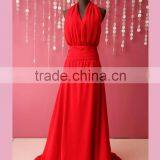 Open Back Sweep Train Evening Prom Dress thumbnail-5