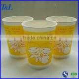 Best for 2015 Christmas usage food grade material color paper cup for coffee with low price and top quality
