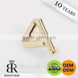 Simple Gold Adhesive Label Tag for Clothing Brightness C1-80006