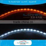 Automobile Led DRL Turn Signal Light, Oval Switchback LED Flexible LED DRL Strips