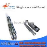 cincinnati conical twin screw and barrel/double screw barrel/pvc pipe / pe pipe plastic & rubber machinery parts