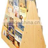 School Kids Wooden Book Display Stand