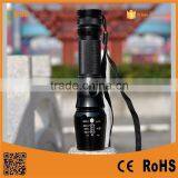 868 XM-L T6 LED Rechargeable Aluminum Zoomable Led Torch Flashlight