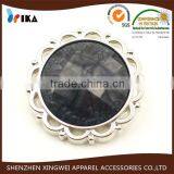 High Grade Black Pearl Stone Plastic Shank Button thumbnail-1