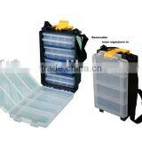Portable Plastic Tool Case With Little Organizer