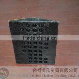 Traffic Reflective Rubber Speed Humps Used on Road/ Black and Yellow Removable Rubber Road Humps for Crossroad thumbnail-5