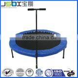 2015 New Style Mini Trampoline With Handlebar Kids Indoor Trampoline Bed