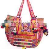 Vintage Indian Banjara Handmade Gypsy Banjara Textile, Exquisite Shoulder Bag thumbnail-1