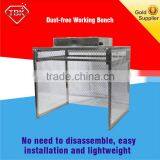 TBK New Arrival Anti-dust Table Mini Dust Free Working Table None Dust Work Bench for LCD Repair
