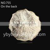 21mm Alloy Rhinestone Claw Holder Fashion Pearl Button Garment Accessories Sweater Embellished Pearl Button-755 thumbnail-3