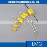 2015 New Product Yelllow Epoxy Enclosed Capacitors