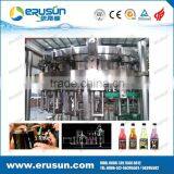 Auto hot sale glass bottle juice filling line