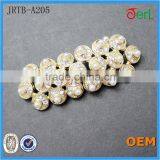 Small Heart Rhinestone Buckls