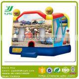 Inflatable Bouncer Outdoor Amusement Cars Inflatable Combo thumbnail-1