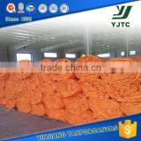 18OZ 18' X 27' Orange Flatbed Vinyl Tarps For Sale thumbnail-1