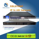 DTV IP to ASI Gigabits gateway , dvb ip gateway COL5700BP