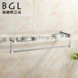 Modern Design Bathroom Accessories Brass Chrome Finishing Towel Shelf