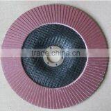 Coated abrasive flap disc