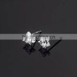 Fashion Jewelry Wholesale 925 Sterling Silver AAAAA Cubic Zirconia Stud Earring thumbnail-6