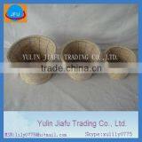 Eco-friendly Fashion Round Corn Husk Top Round Storage Basket thumbnail-1