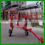 Tractor Trailed Wheel Hay Rake Small Rake for Sale thumbnail-1